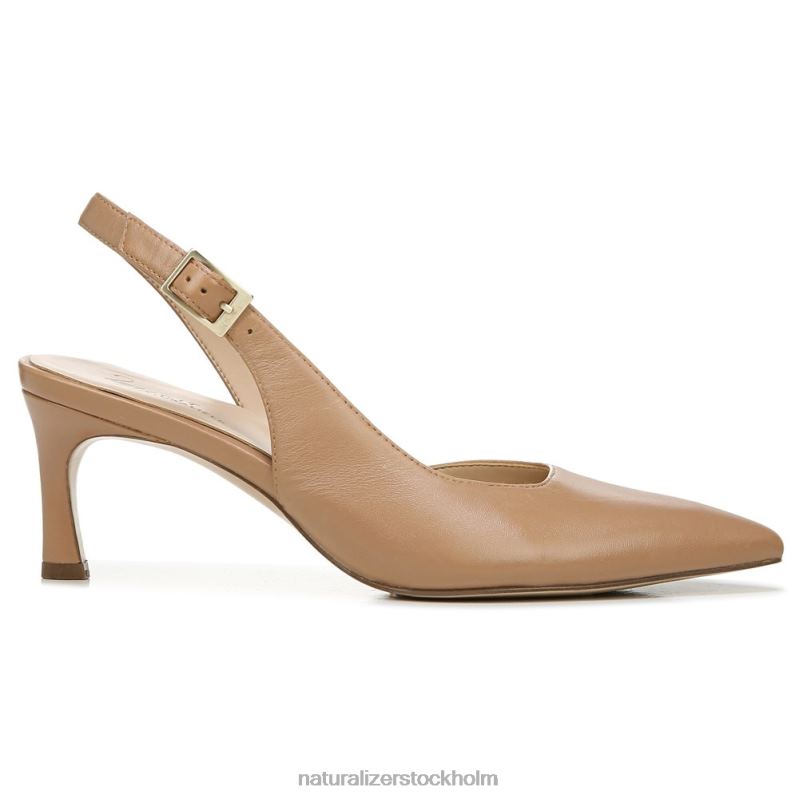 27 redigera felicia pump taupe läder 444DB146 pumpar | Naturalizer kvinnor