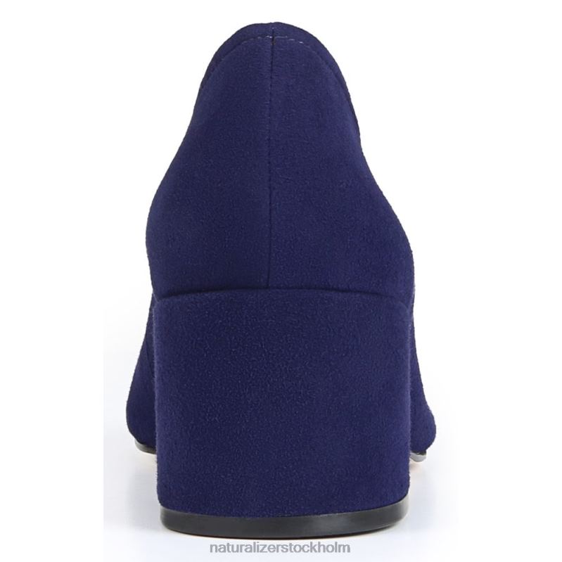 27 redigera rebecca pump haven blå mocka 444DB417 pumpar | Naturalizer kvinnor