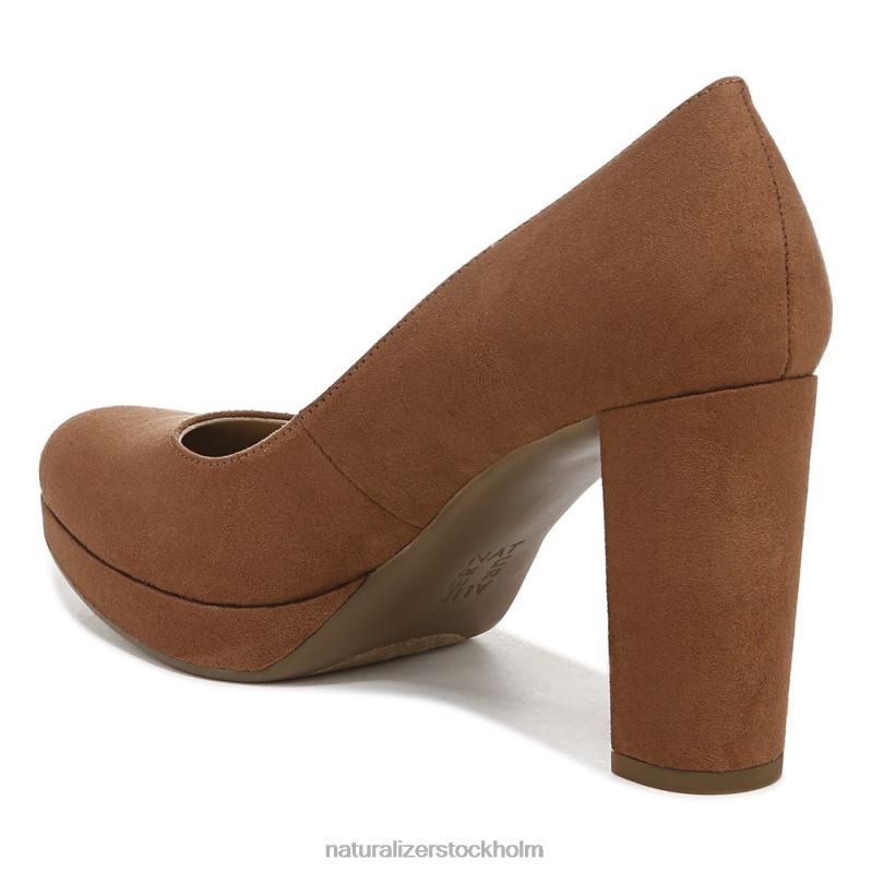 berlin pump engelskt tebrunt tyg 444DB413 pumpar | Naturalizer kvinnor