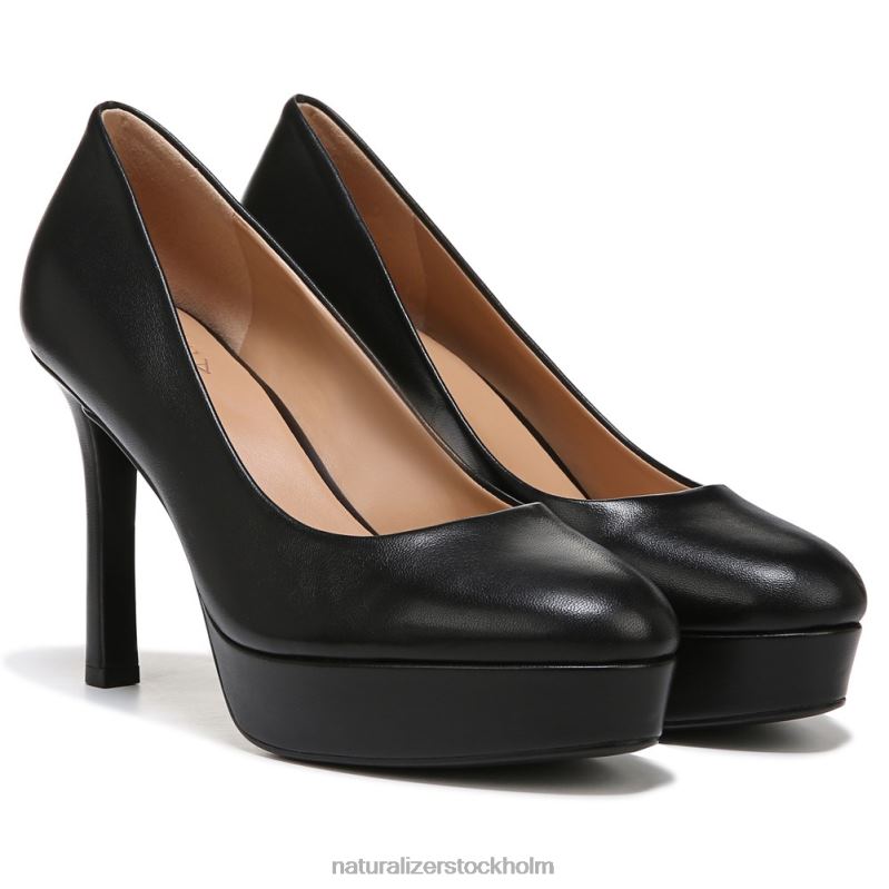 camilla pump svart läder 444DB191 pumpar | Naturalizer kvinnor