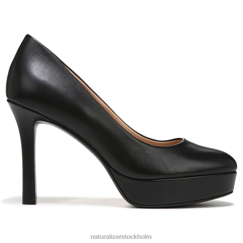 camilla pump svart läder 444DB191 pumpar | Naturalizer kvinnor