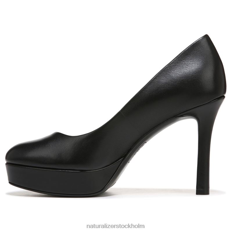 camilla pump svart läder 444DB191 pumpar | Naturalizer kvinnor
