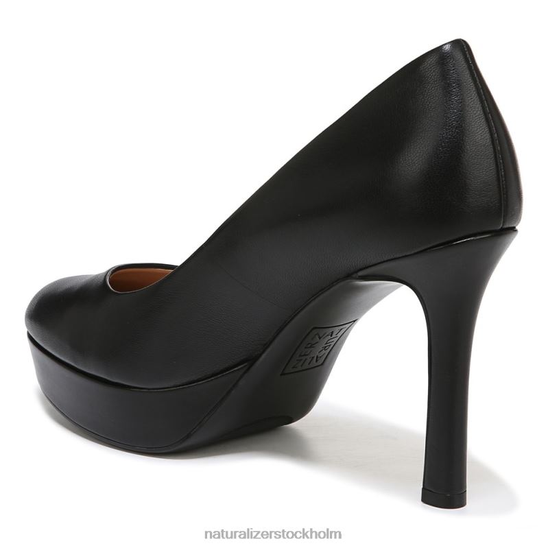 camilla pump svart läder 444DB191 pumpar | Naturalizer kvinnor