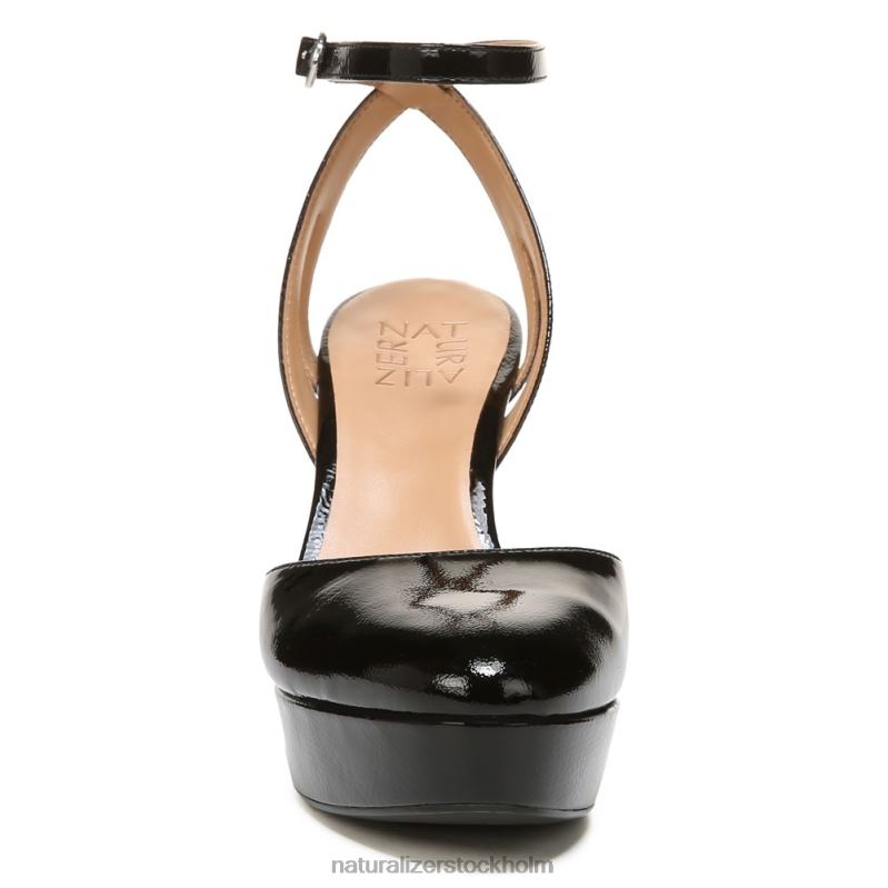 clarice pump med ankelrem svart lack 444DB171 pumpar | Naturalizer kvinnor