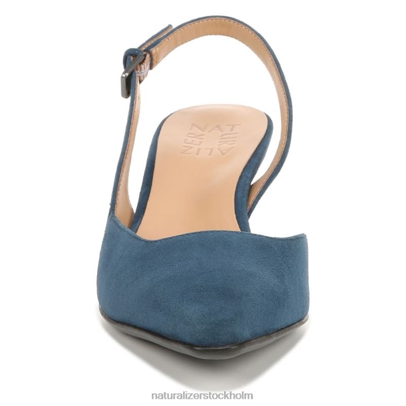 dalary slingback pump havsblå mocka 444DB103 pumpar | Naturalizer kvinnor