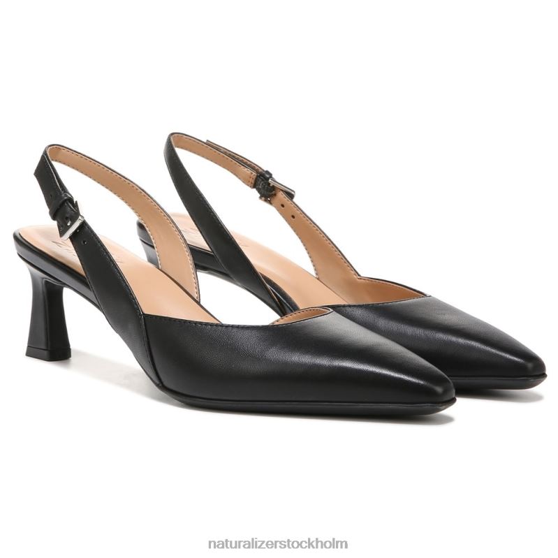 dalary slingback pump svart läder 444DB104 pumpar | Naturalizer kvinnor