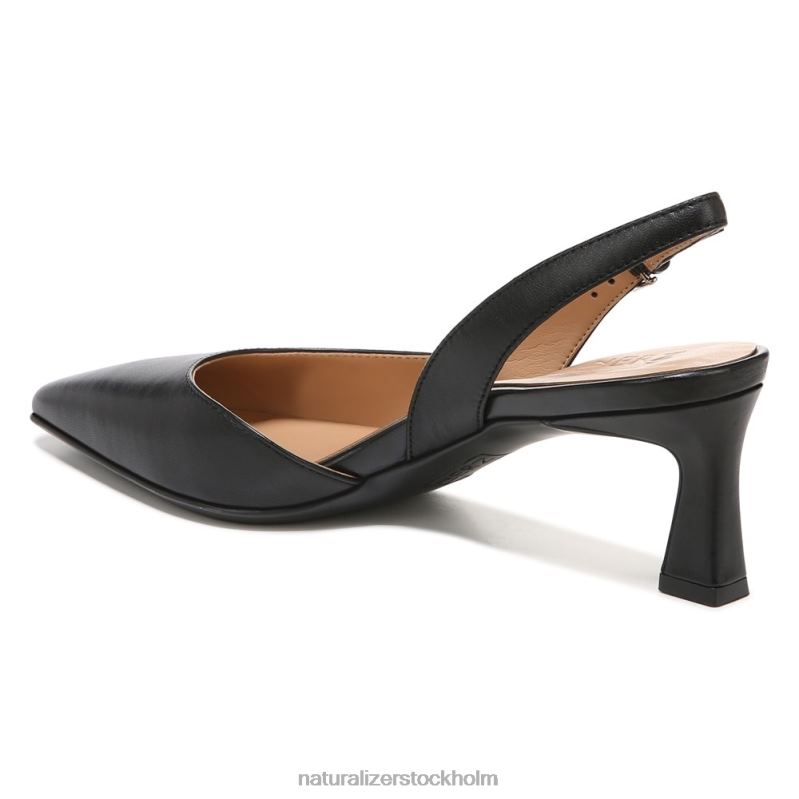 dalary slingback pump svart läder 444DB104 pumpar | Naturalizer kvinnor