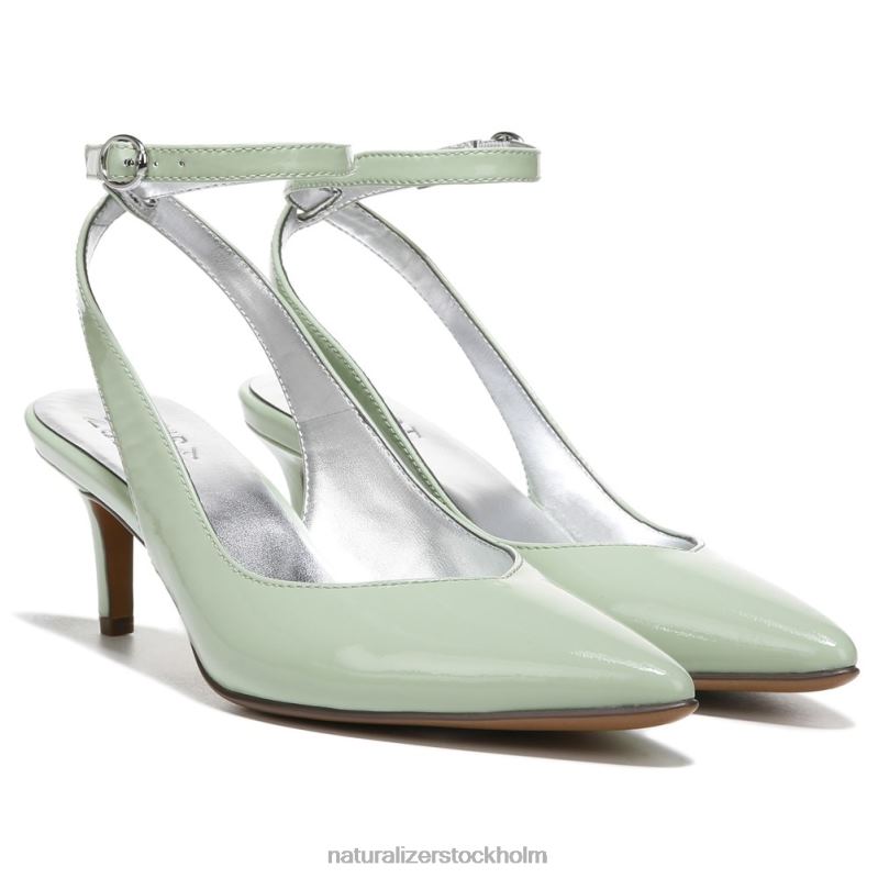 eliya pump grönt läder 444DB671 pumpar | Naturalizer kvinnor