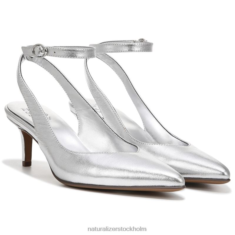 eliya pump silver läder 444DB670 pumpar | Naturalizer kvinnor