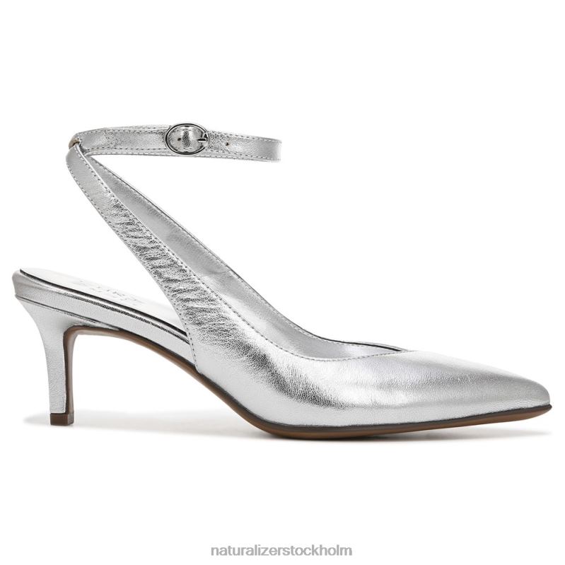 eliya pump silver läder 444DB670 pumpar | Naturalizer kvinnor