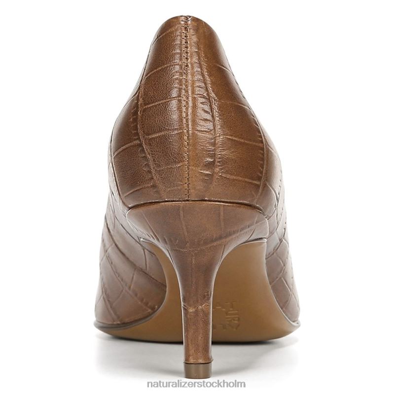 everly pump bananbröd croco läder 444DB209 pumpar | Naturalizer kvinnor