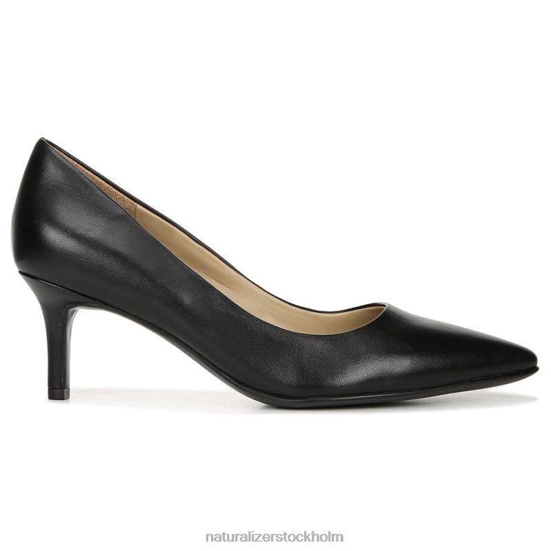 everly pump svart läder 444DB208 pumpar | Naturalizer kvinnor