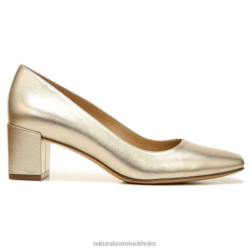 karina pump champagne läder 444DB161 pumpar | Naturalizer kvinnor