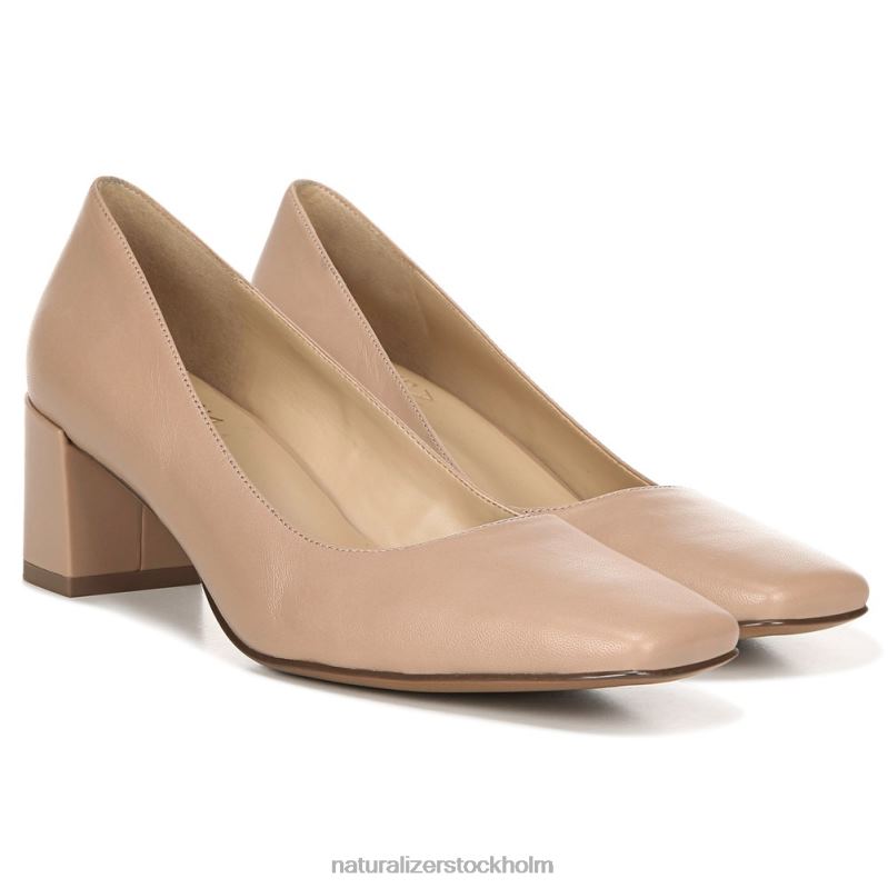 karina pump gingersnap läder 444DB160 pumpar | Naturalizer kvinnor
