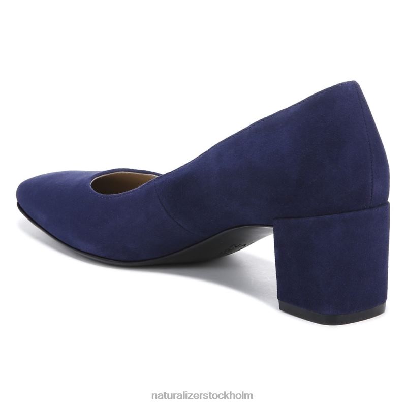 karina pump haven blå mocka 444DB162 pumpar | Naturalizer kvinnor