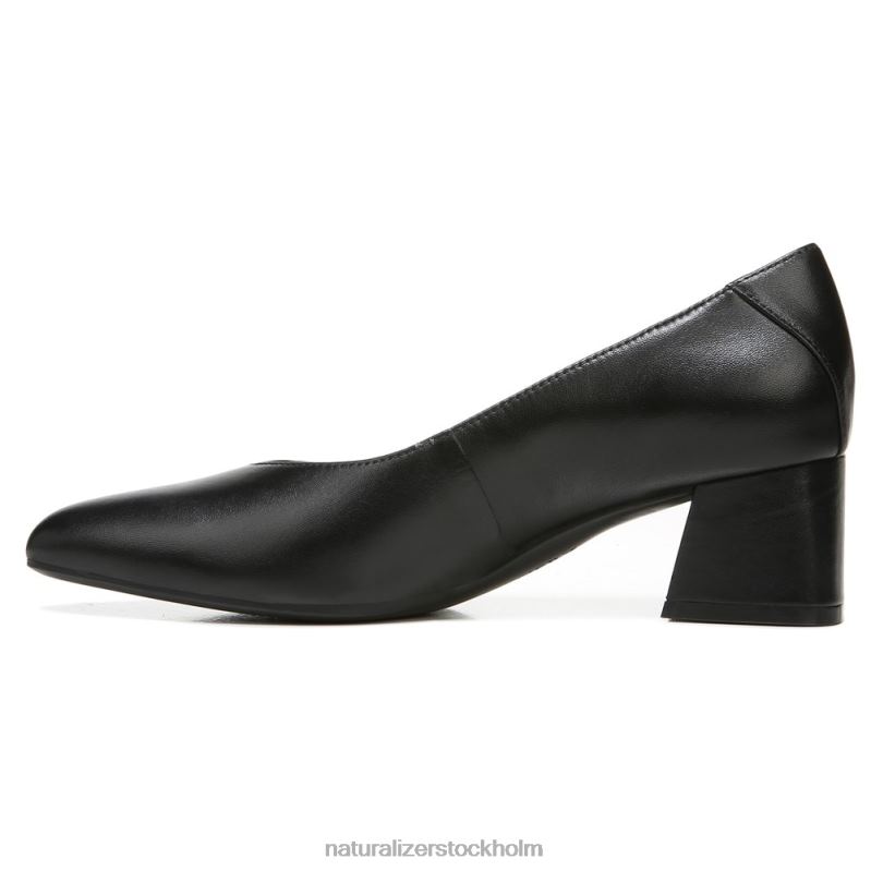 malynn pump svart läder 444DB592 pumpar | Naturalizer kvinnor