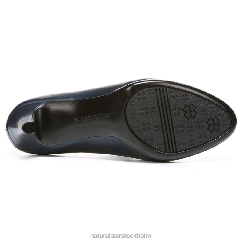 michelle pump marinblått läder 444DB535 pumpar | Naturalizer kvinnor