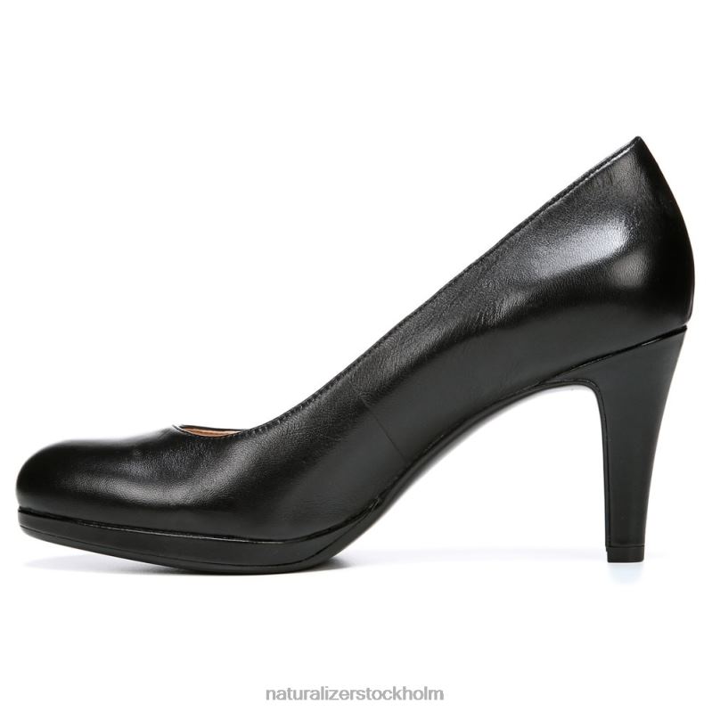 michelle pump svart läder 444DB534 pumpar | Naturalizer kvinnor