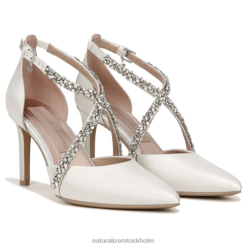 sevgi pump sidenvitt tyg 444DB302 pumpar | Naturalizer kvinnor