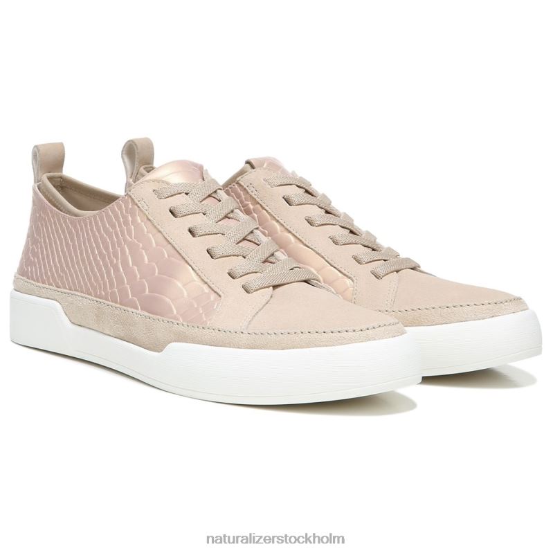 27 redigera valarie sneaker linbrunt mocka/ormläder 444DB275 sneakers | Naturalizer kvinnor
