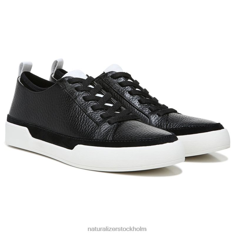 27 redigera valarie sneaker svart stenigt läder 444DB274 sneakers | Naturalizer kvinnor