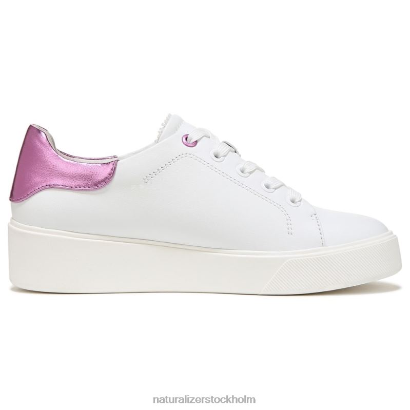 morrison 2.0 sneaker med snörning vitt läder 444DB95 sneakers | Naturalizer kvinnor