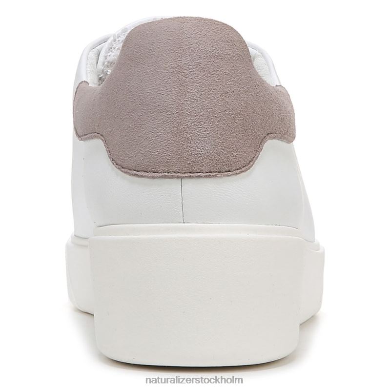 morrison 2.0 sneaker med snörning vitt/turtelduvskinn 444DB91 sneakers | Naturalizer kvinnor