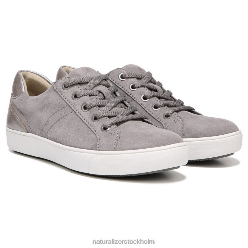 morrison sneaker grå mocka 444DB234 sneakers | Naturalizer kvinnor