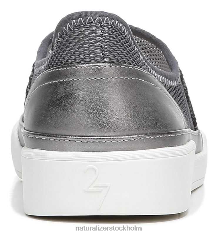 27 redigera valda slip on sneaker silver/tenn mesh läder 444DB281 sneakers | Naturalizer kvinnor