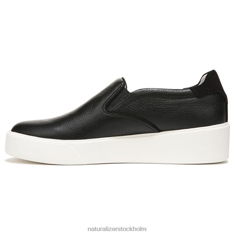 marianne 2.0 slip on sneaker svart läder 444DB353 sneakers | Naturalizer kvinnor