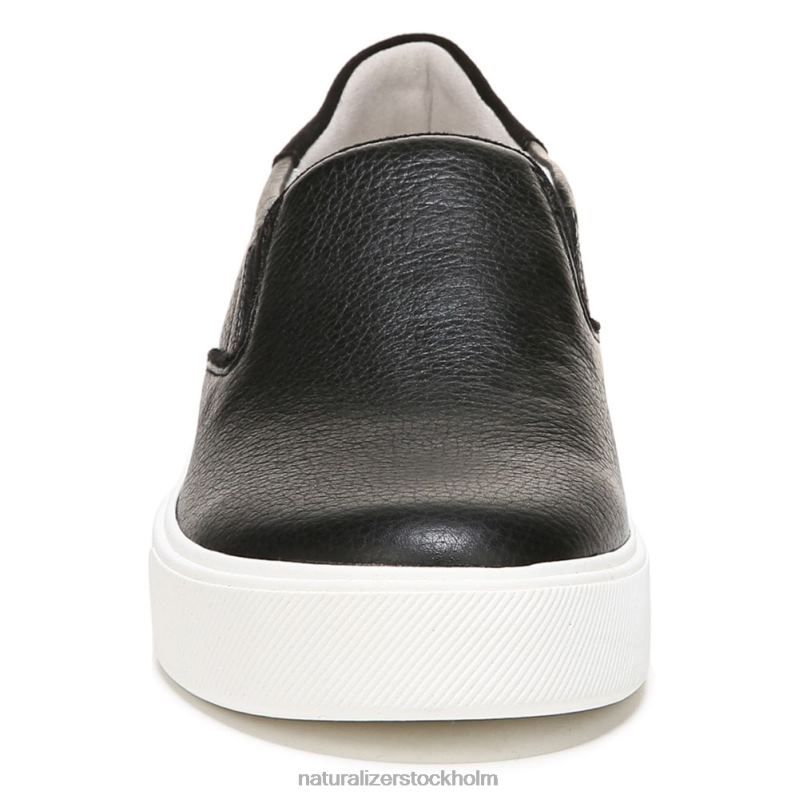 marianne 2.0 slip on sneaker svart läder 444DB353 sneakers | Naturalizer kvinnor