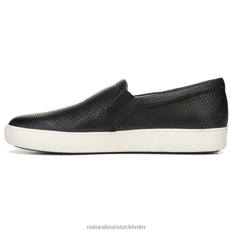 marianne slip on sneaker svart läder 444DB513 sneakers | Naturalizer kvinnor