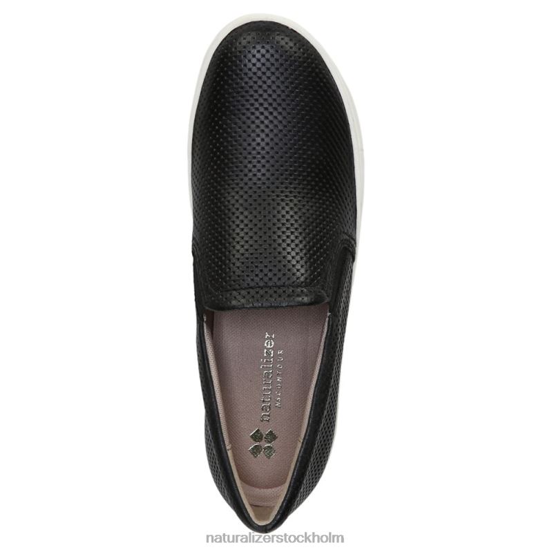 marianne slip on sneaker svart läder 444DB513 sneakers | Naturalizer kvinnor