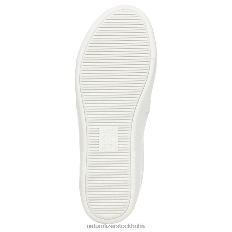 marianne slip on sneaker vitt perforerat läder 444DB511 sneakers | Naturalizer kvinnor