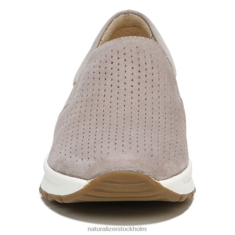 selah slip on sneaker turtle dove mocka/läder 444DB351 sneakers | Naturalizer kvinnor