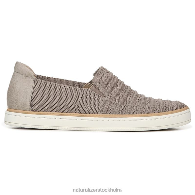soul kemper slip on sneaker grått stickat tyg 444DB331 sneakers | Naturalizer kvinnor