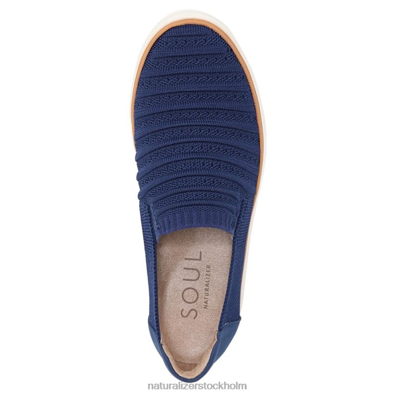soul kemper slip on sneaker haven blå syntet 444DB336 sneakers | Naturalizer kvinnor