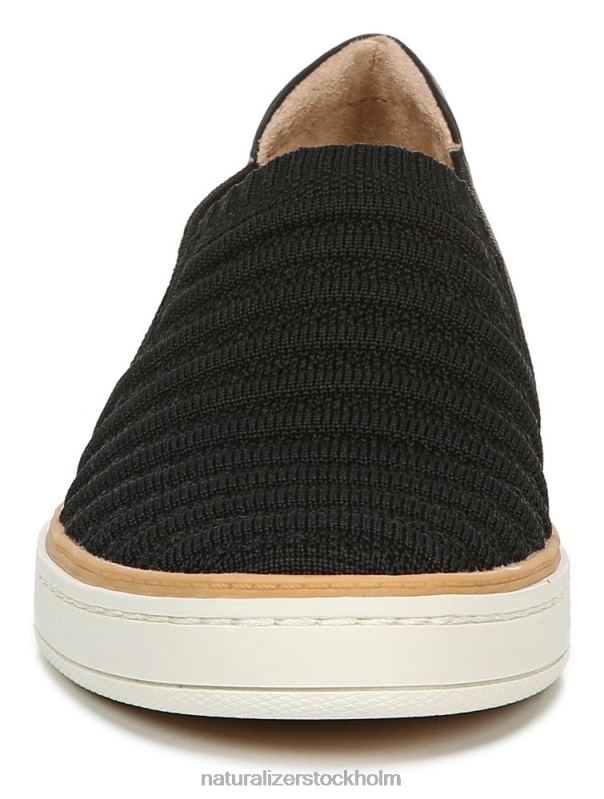soul kemper slip on sneaker svart tyg 444DB333 sneakers | Naturalizer kvinnor