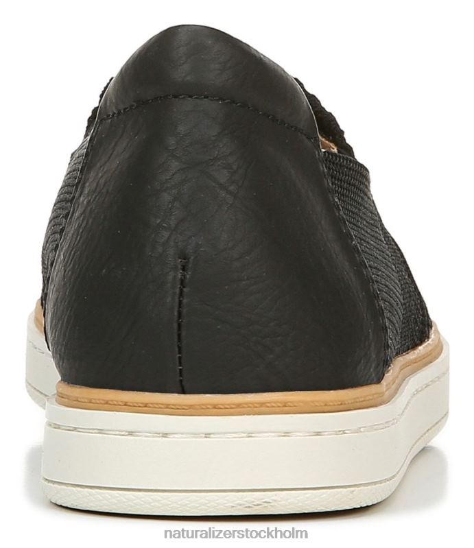 soul kemper slip on sneaker svart tyg 444DB333 sneakers | Naturalizer kvinnor