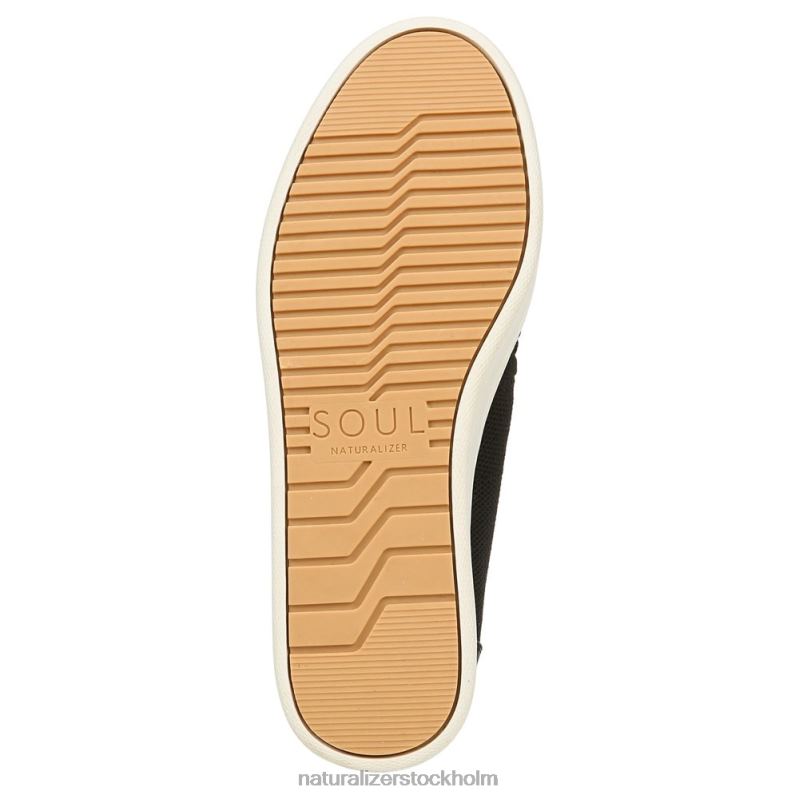 soul kemper slip on sneaker svart tyg 444DB333 sneakers | Naturalizer kvinnor