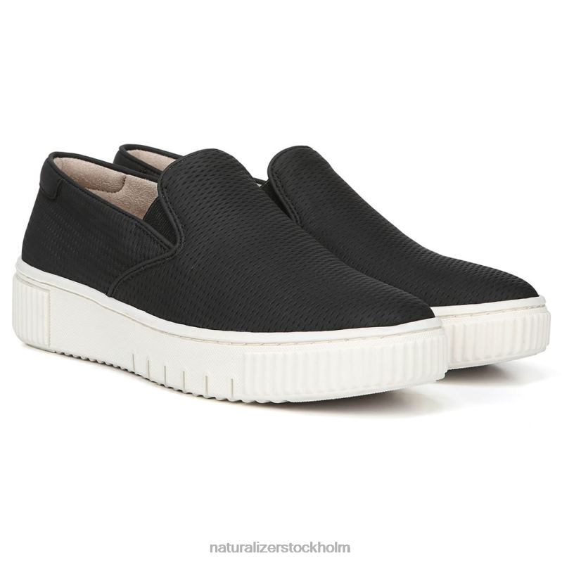 soul tia slip on sneaker svart syntet 444DB400 sneakers | Naturalizer kvinnor
