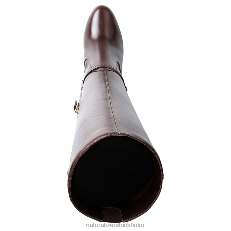 Henny knähög stövel espresso läder 444DB626 stövlar | Naturalizer kvinnor