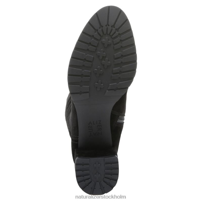 brent vattentät knähög stövel svart mocka 444DB241 stövlar | Naturalizer kvinnor