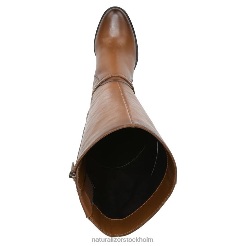 kalina bred vadknähög stövel cider krydda läder 444DB256 stövlar | Naturalizer kvinnor