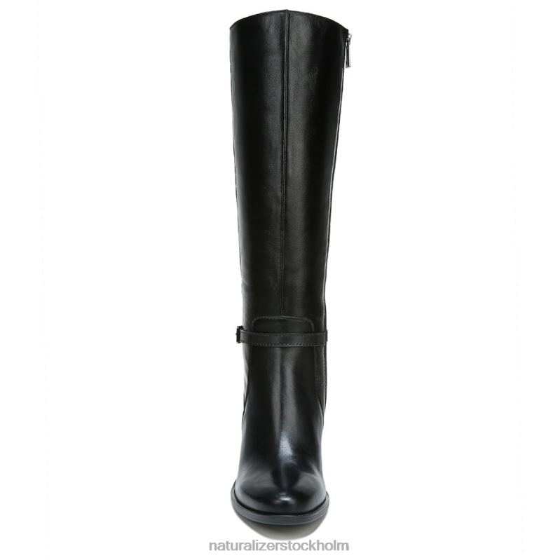 kalina bred vadknähög stövel svart läder 444DB257 stövlar | Naturalizer kvinnor