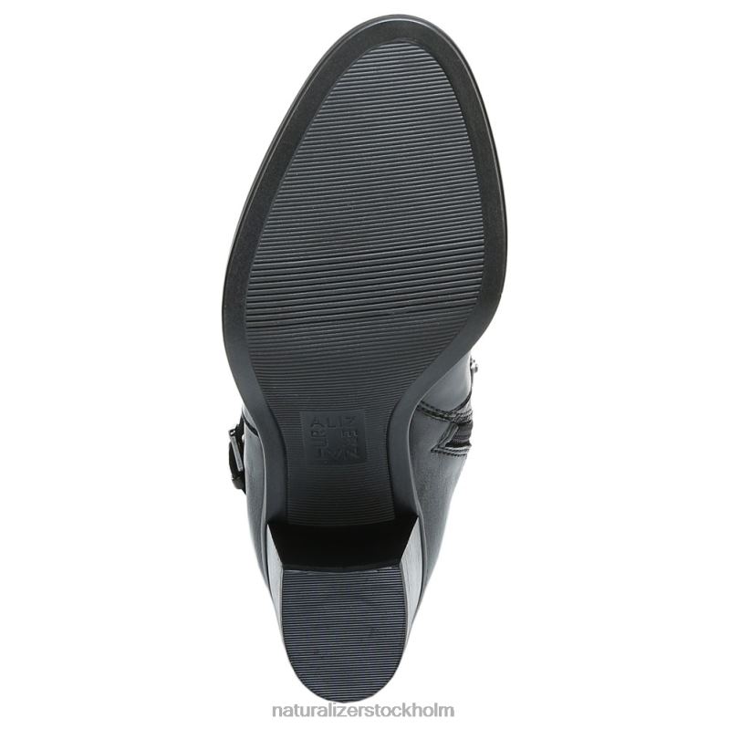 kalina knähög stövel svart läder 444DB205 stövlar | Naturalizer kvinnor