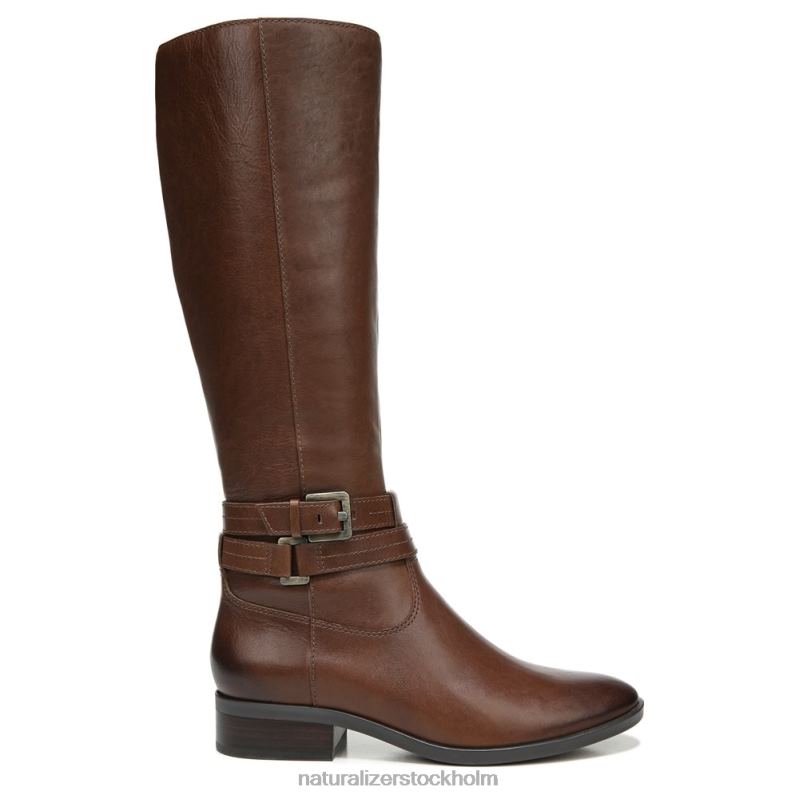 reid bred vadknähög stövel kanel läder 444DB597 stövlar | Naturalizer kvinnor