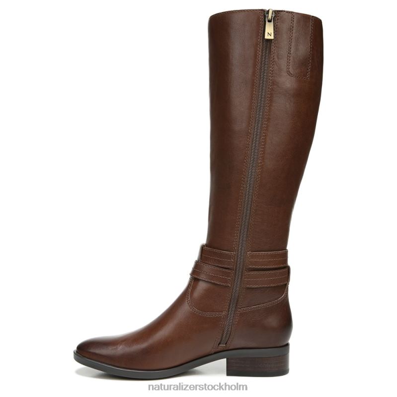 reid bred vadknähög stövel kanel läder 444DB597 stövlar | Naturalizer kvinnor