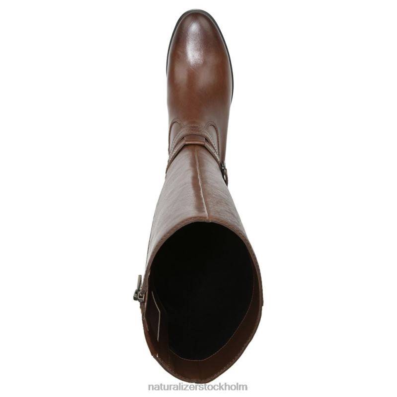 reid bred vadknähög stövel kanel läder 444DB597 stövlar | Naturalizer kvinnor