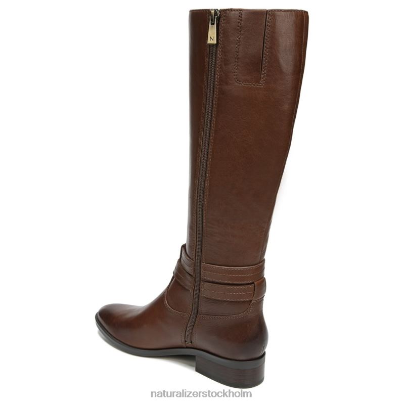 reid bred vadknähög stövel kanel läder 444DB597 stövlar | Naturalizer kvinnor